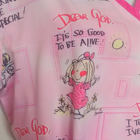 Dear God Scrub Top ( Cherokee) XS - Picture 2 of 7